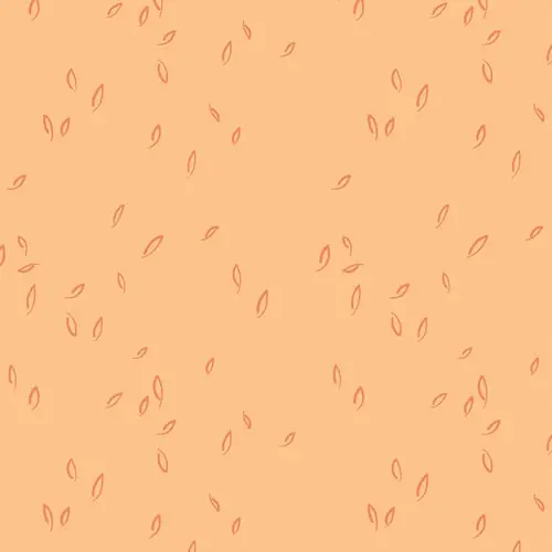 Art Gallery Fabrics Hazelwood Dancing Leaves Apricot Fan Favorite