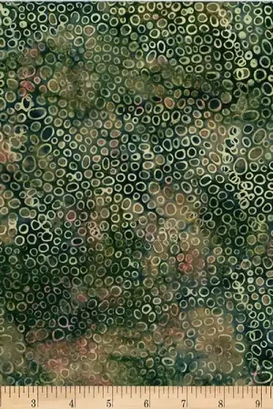 Authentic Hoffman W2612-279 Bali Batik Bubbles – Crocodile