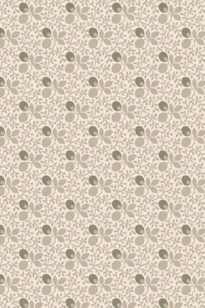 Authentic Marcus Fabrics – Floral Bouquet by Dolores Smith – Berry Vine R541205D Cream