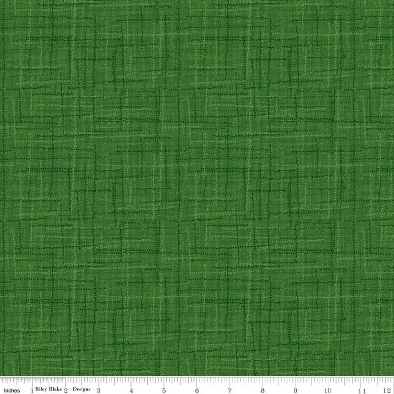 Riley Blake Basics Grasscloth Cottons C780 Green Don’t Miss Out
