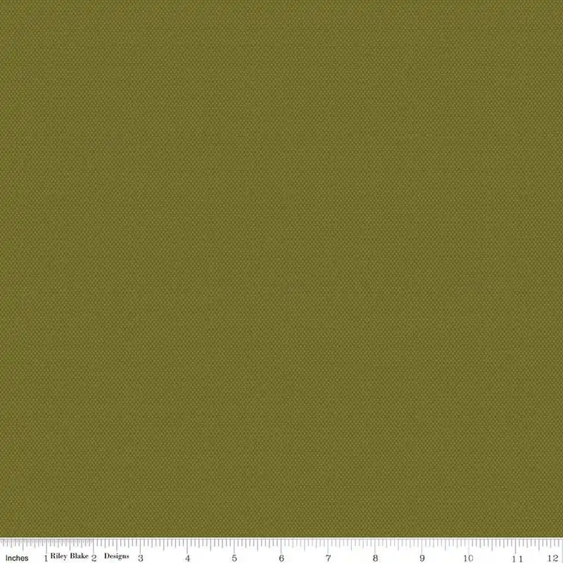 Factory Price Riley Blake Basics POParazzi C805 Avocado