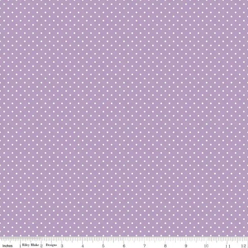 Riley Blake Basics Swiss Dot C670-125 Lavender Bargain