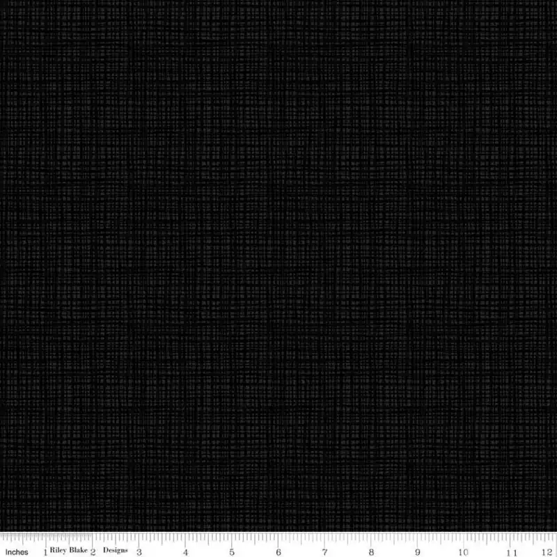 Riley Blake Basics Texture C610 Black New Release