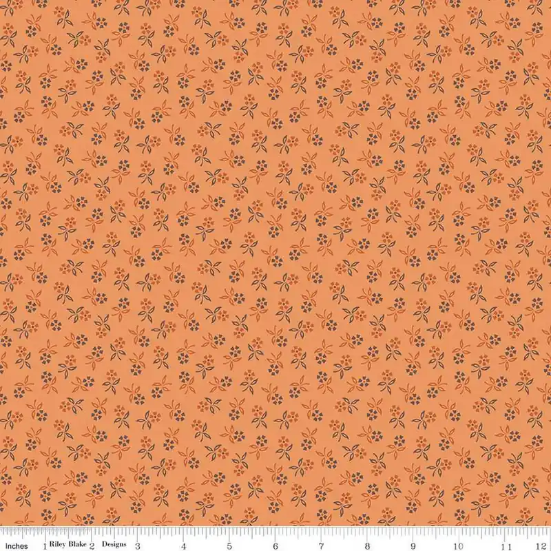 Riley Blake C14664 Autumn Perennial Yam Shop Now