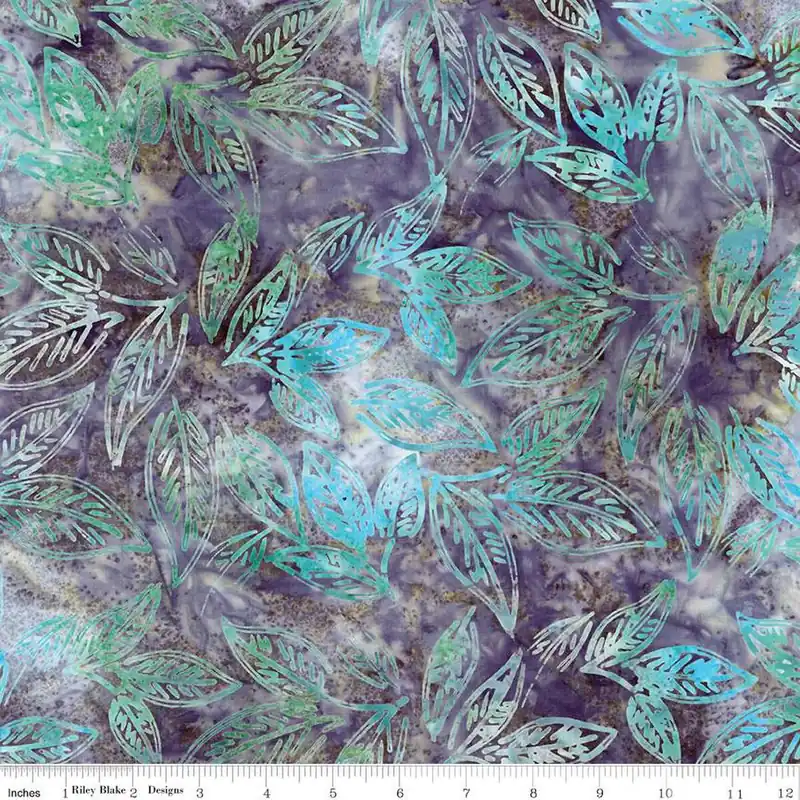 In Demand Riley Blake Expressions Batiks Chalk & Charcoal BT23073-279 Smoky Teal