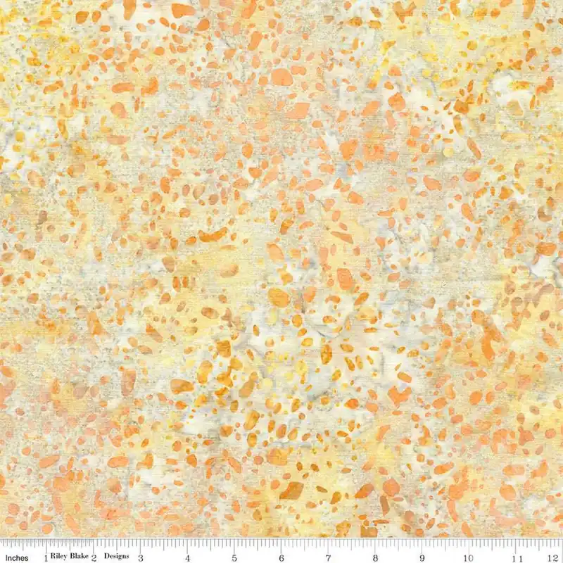 Riley Blake Expressions Batiks Elementals Terrazzo BT21800-262 Yellow Cream Cheap