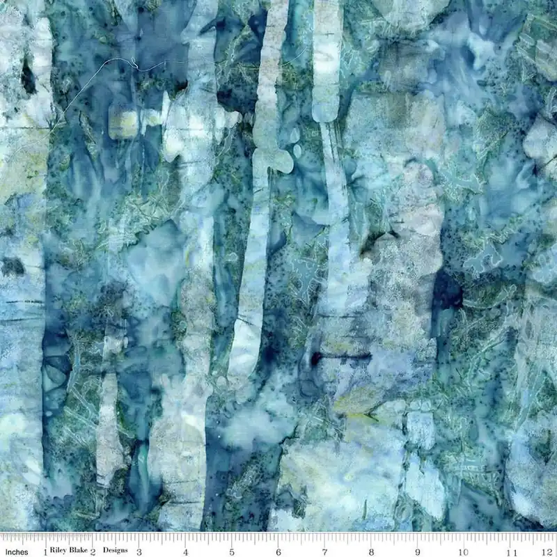 Riley Blake Expressions Batiks Express Yourself! Abstract Lagoon Beach BT23075-285 Exclusive