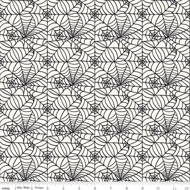 Editor’s Pick Riley Blake Sophisticated Halloween C14622 Cream