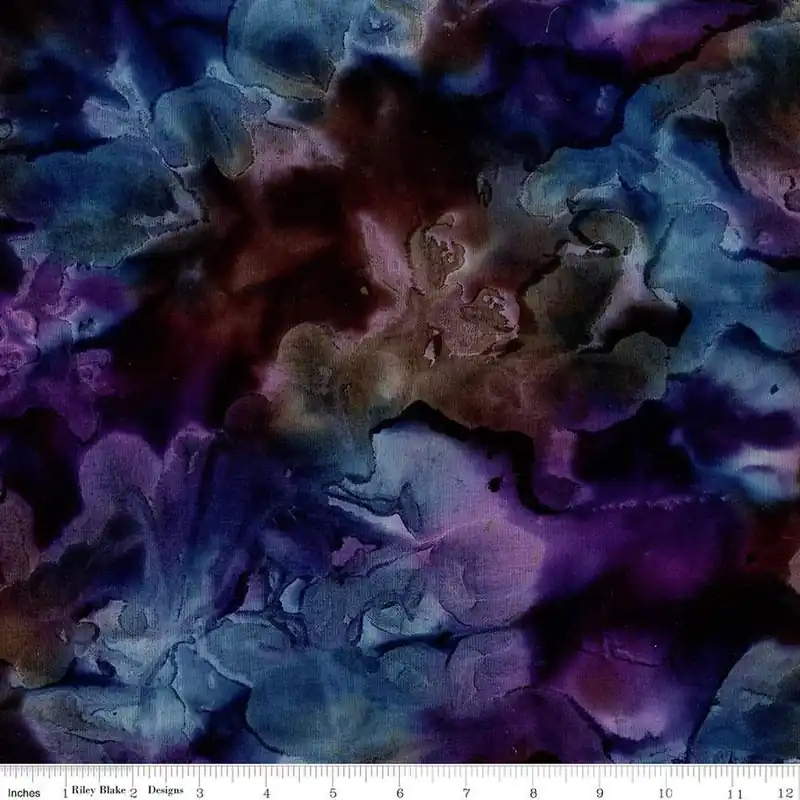 Riley Blake Expressions Batiks Express Yourself! Techniques in Dye Peacock BT23085-306 Limited Edition