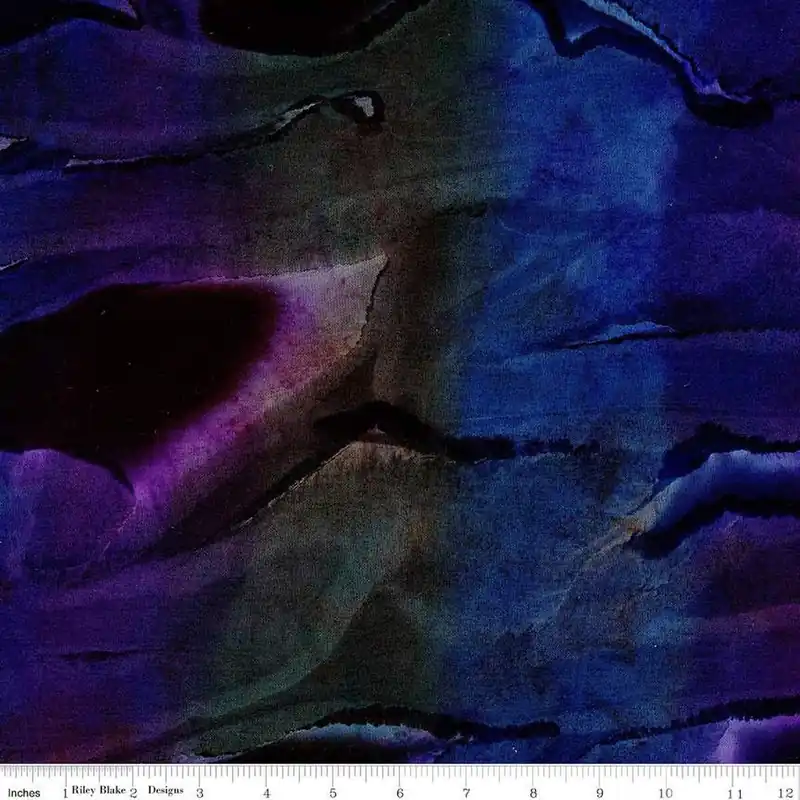 Riley Blake Expressions Batiks Express Yourself! Techniques in Dye Plum Dressing BT23086-189 Hot Picks