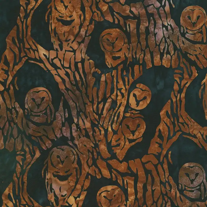 Order Now Robert Kaufman – Artisan Batiks: Midnight Owls SRK-22842-436 Coffee