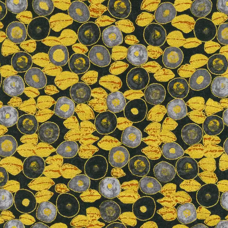 Same Day Shipping Robert Kaufman – Gustav Klimt SRKM-21351-2 Black