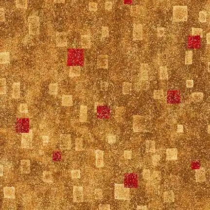 Robert Kaufman – Gustav Klimt SRKM-17181-3 Red Sale
