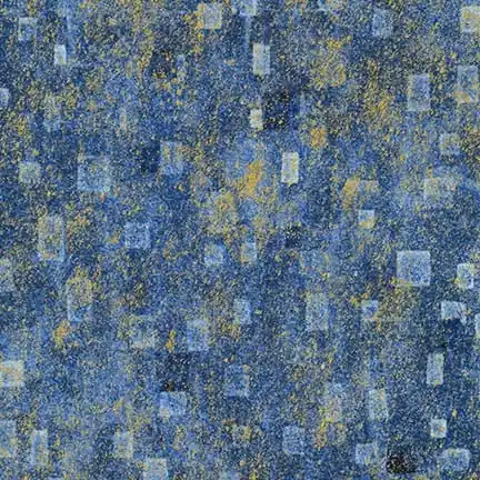 Premium Robert Kaufman – Gustav Klimt SRKM-17181-4 Blue