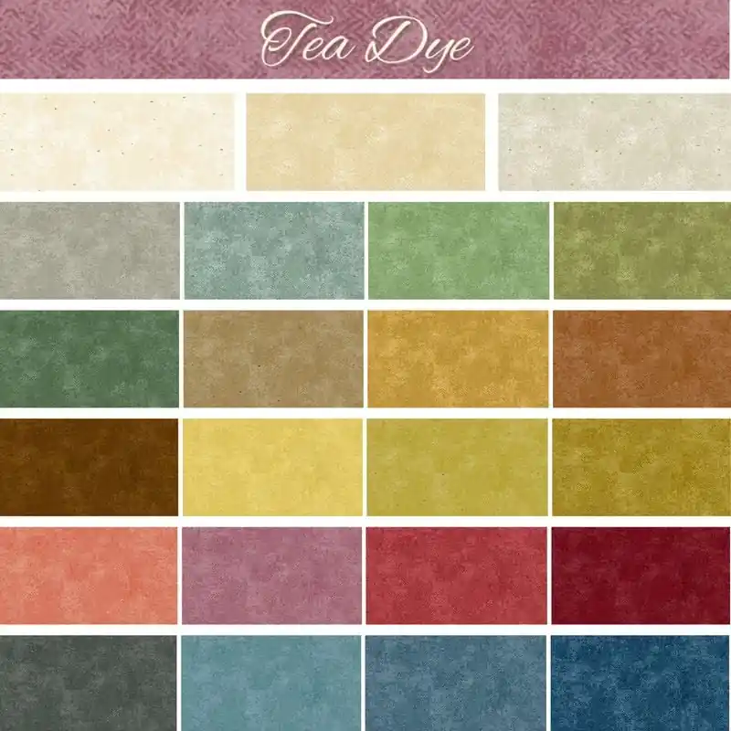 Price Drop Tea Dye by Edyta Sitar of Laundry Basket Quilts for Andover – Fat Quarter Bundle