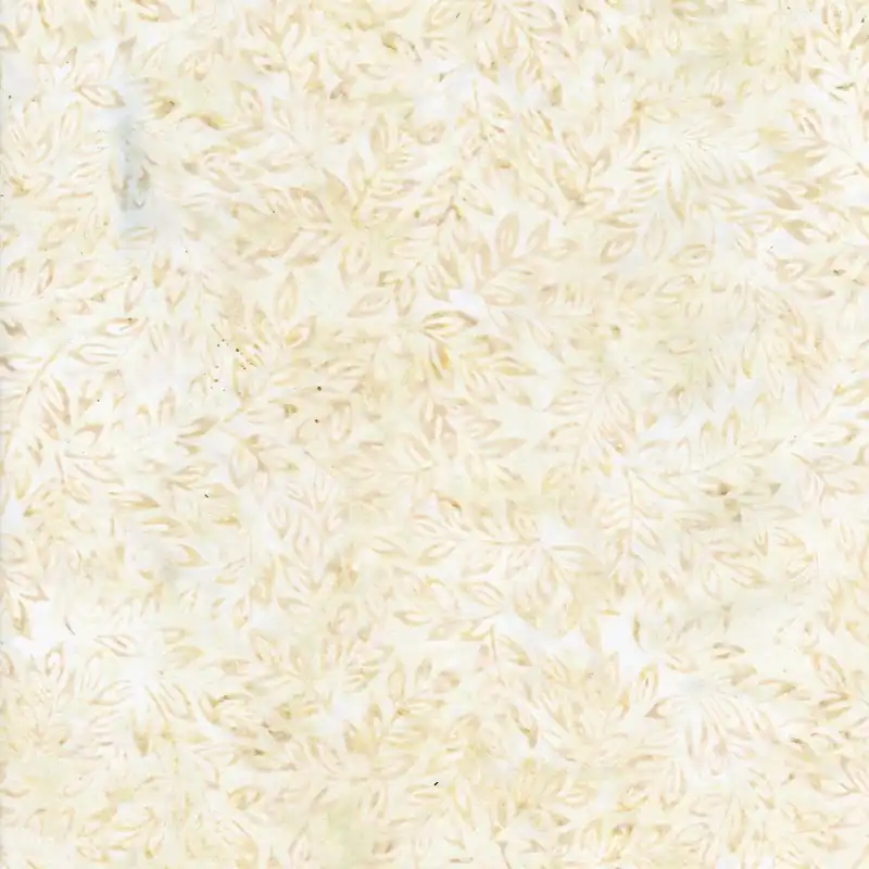 Timeless Treasures – Tonga-B1037 Soft Elegant Leaves – Vanilla New Release