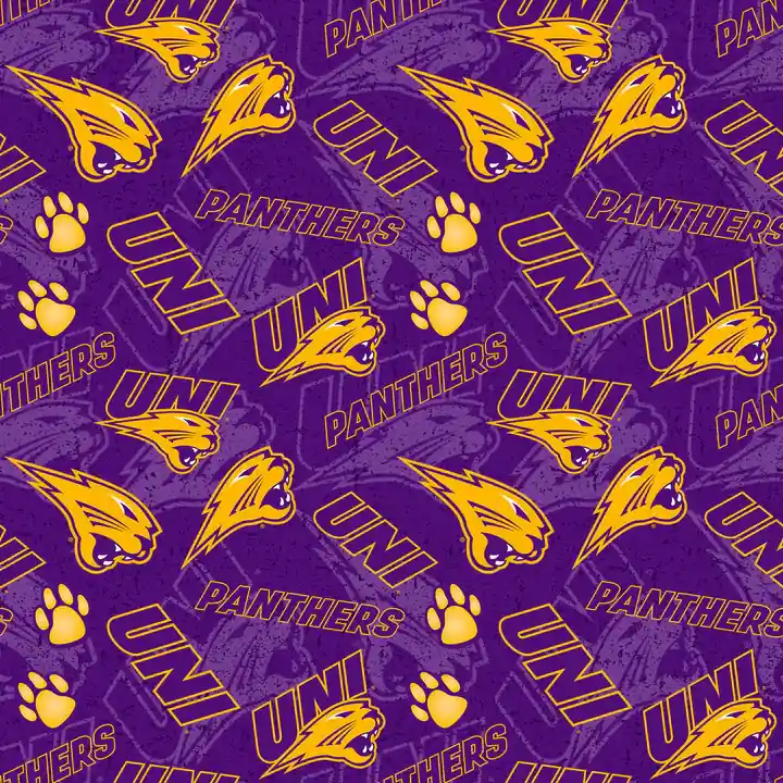 University of Northern Iowa Licensed Cotton 1178 Worldwide Shipping