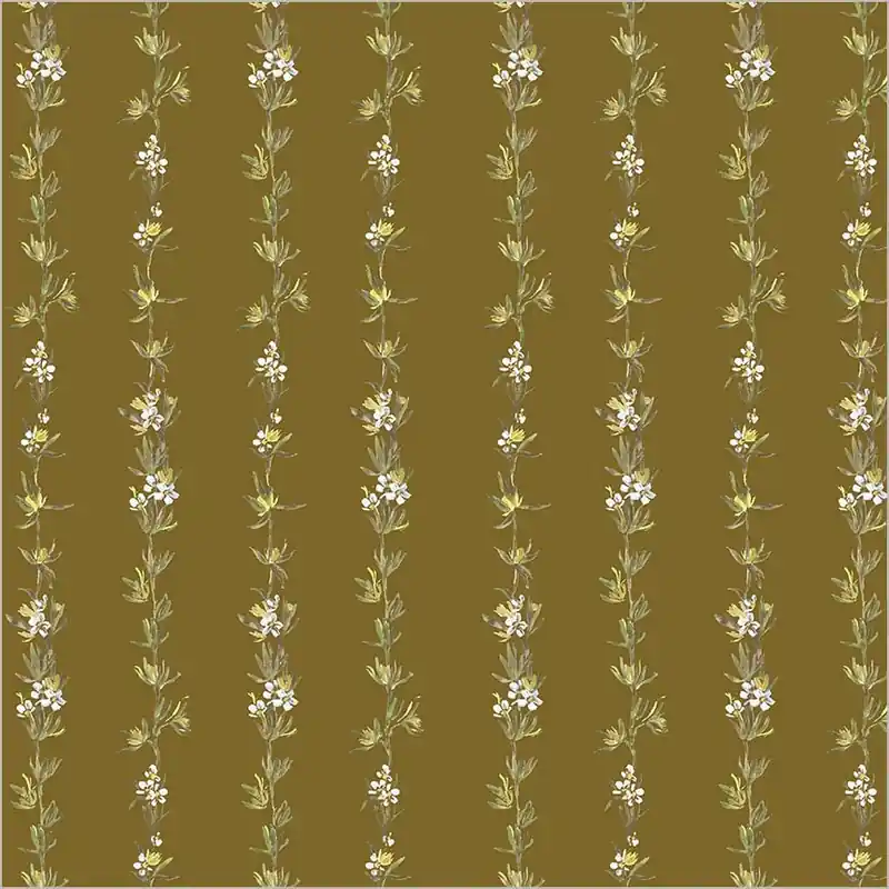 Windham Fabrics Bloomfield by Kelly Ventura – 54876D-14 Olive Climbing Vines Holiday Sale