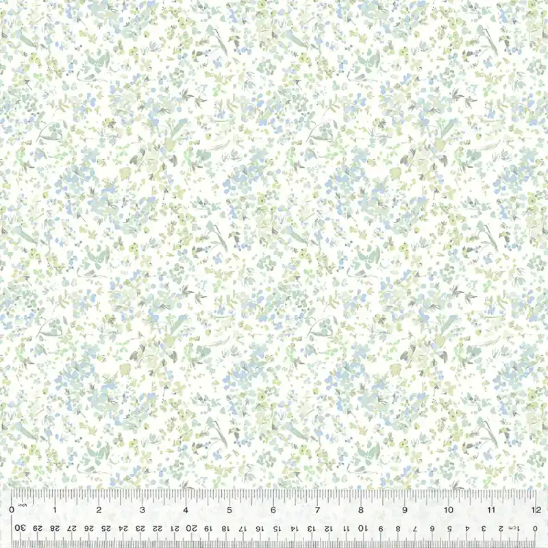 New Arrival Windham Fabrics Floret by Kelly Ventura – 53808-12 Baby’s Breath