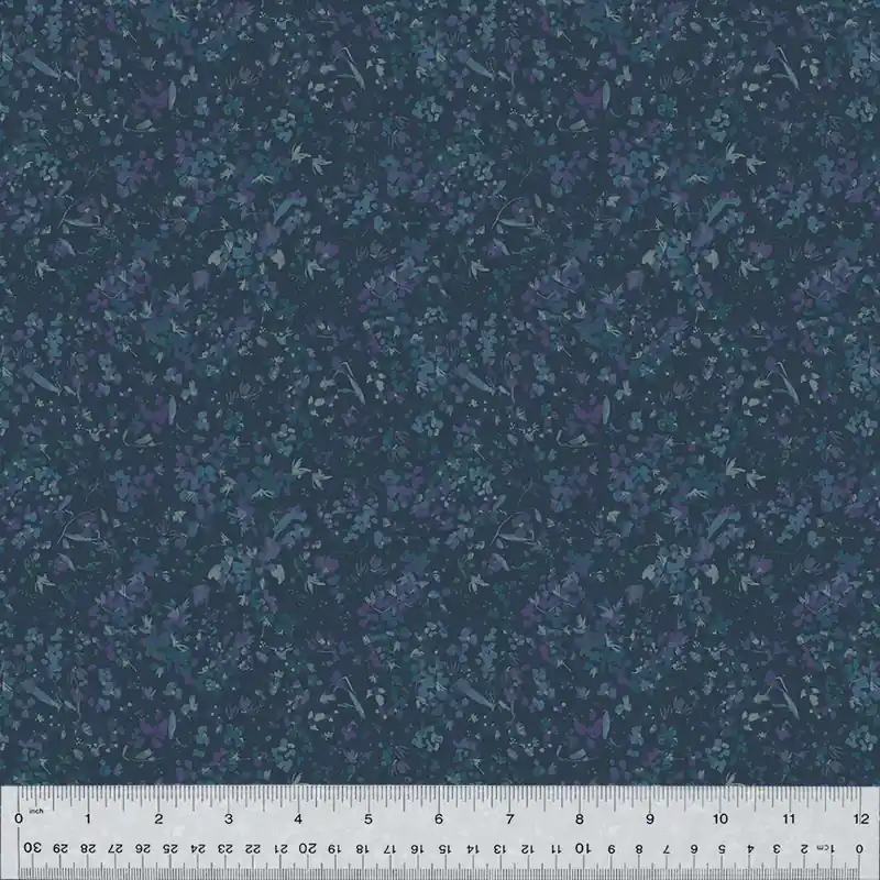 Certified Windham Fabrics Floret by Kelly Ventura – 53808-17 Delphinium
