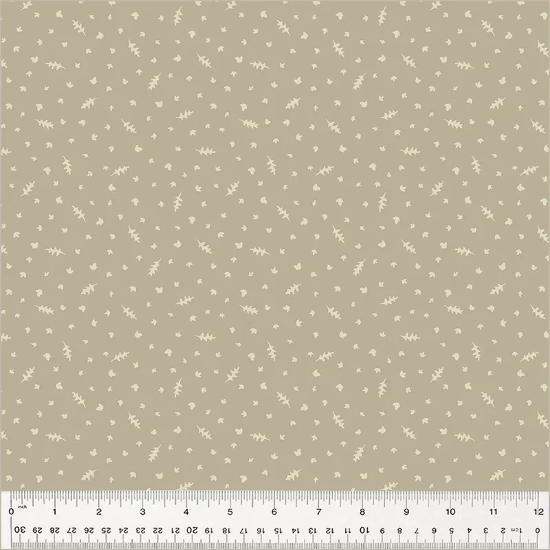 Windham Fabrics Forest Tales by Whistler Studios – 54445-1 Leaf Sprinkle Taupe Latest