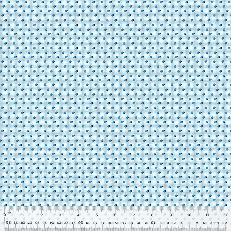 Windham Fabrics Pretty Things by Denyse Schmidt – Dot Texture 54471-4 Deep Direct From Factory