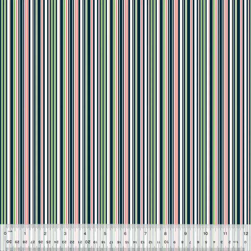 Windham Fabrics Pretty Things by Denyse Schmidt – Max (Stripe) 54472-2 Pouf Final Sale