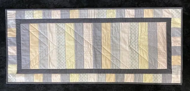 Monochromatic Table Runner Kit – Dewdrops Genuine