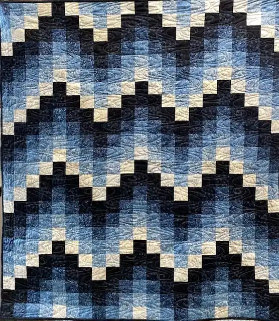 Sierra Snow Quilt Kit – Blues Fresh Stock