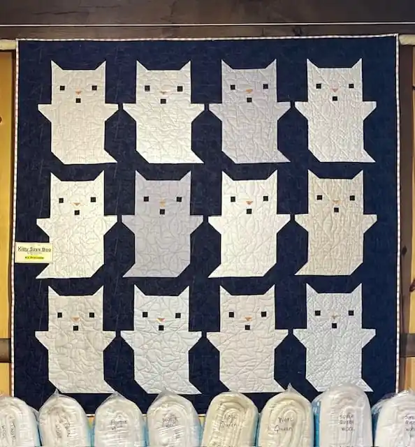 Top Rated Kitty Says Boo | Quilt Kit