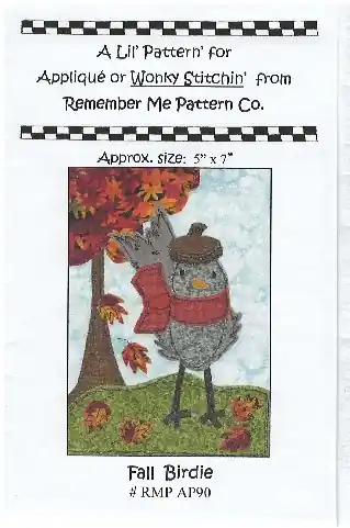 Remember Me Pattern Company – Fall Birdie Express Delivery