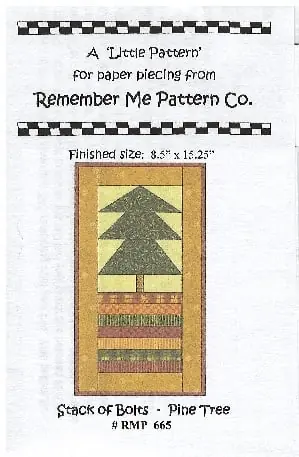 Remember Me Pattern Company – Stack of Bolts – Pine Tree Express Delivery