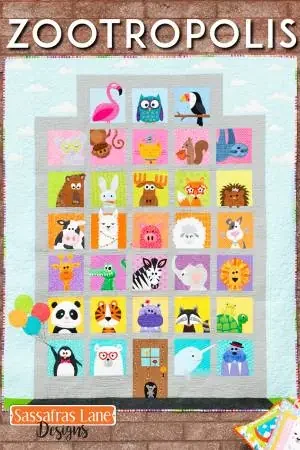 Zootropolis Book from Sassafras Lane Designs Viral