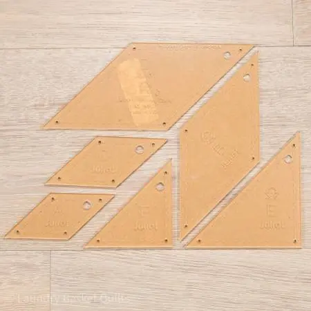Acrylic Templates for Juliet Pattern Limited Offer