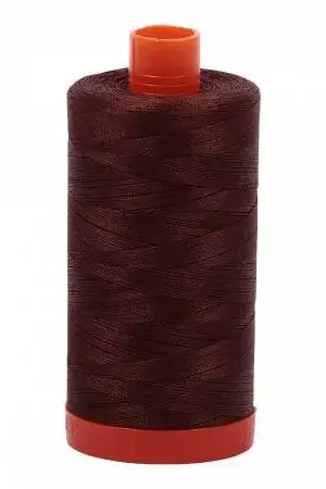 Aurifil 50wt/2ply Cotton Thread – 2360 Chocolate Flash Sale