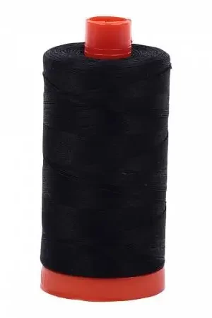 Aurifil 50wt/2ply Cotton Thread – 2692 Black Save Now
