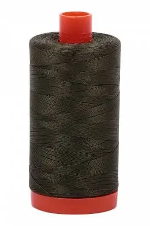 Aurifil 50wt/2ply Cotton Thread – 5012 Dark Green Original