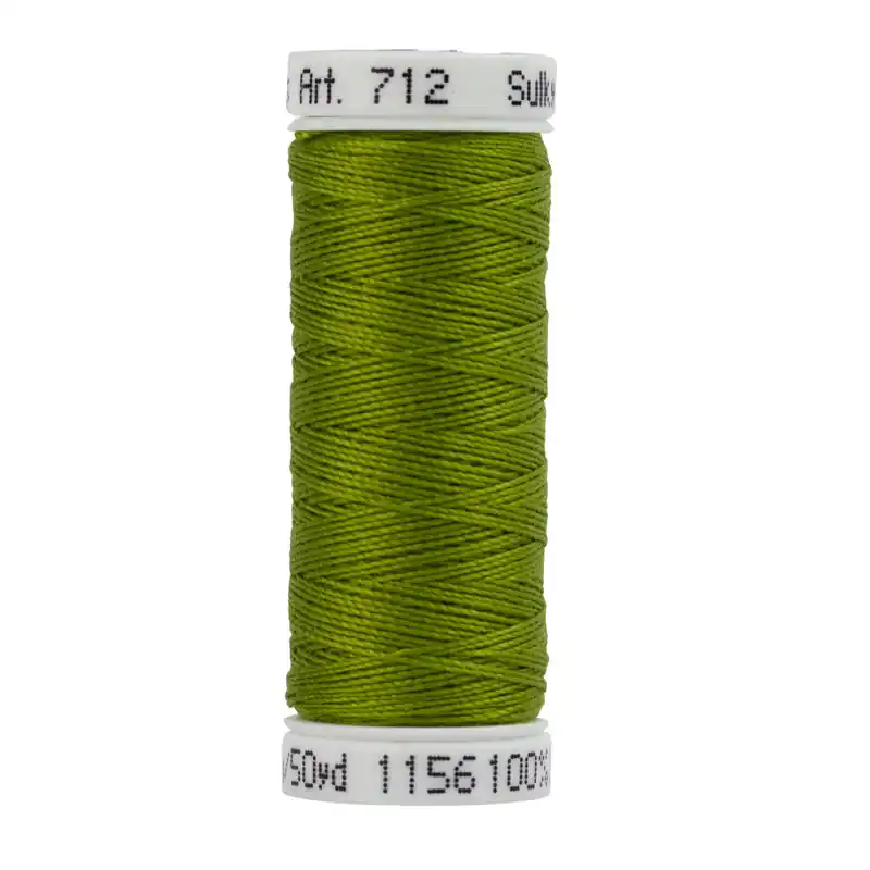 Handmade Sulky 12wt Cotton Petites & Blendables | 712-1156 Light Army Green