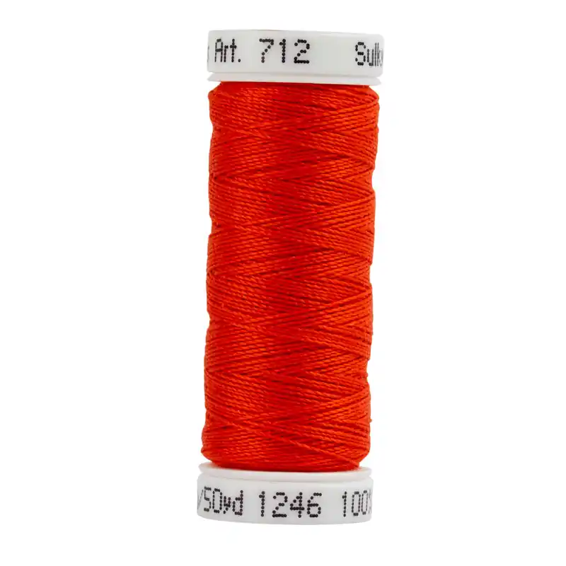 Don’t Miss Out Sulky 12wt Cotton Petites & Blendables | 712-1246 Orange Flame