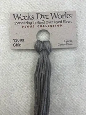 Weeks Dye Works 6 Strand Floss | Chia 1300a Trusted Brand