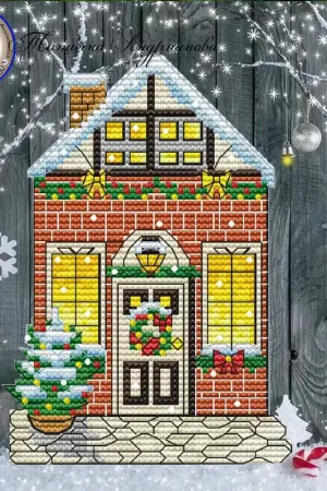 Top Rated The Snow House - PDF Cross Stitch Pattern