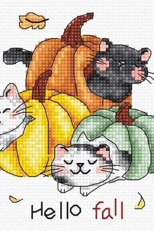 Hello Fall L8078 Counted Cross Stitch Kit Hot Picks