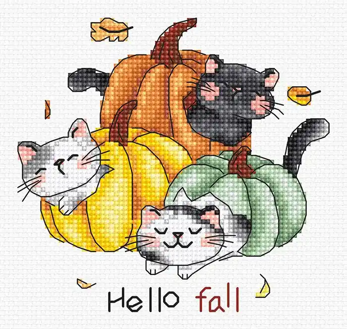 Hello Fall L8078 Counted Cross Stitch Kit Hot Picks