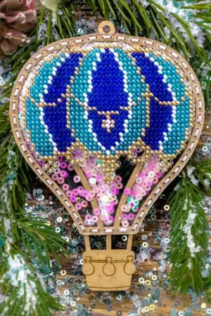 Trending Set for embroidery with beads on a plastic base FLPL-074