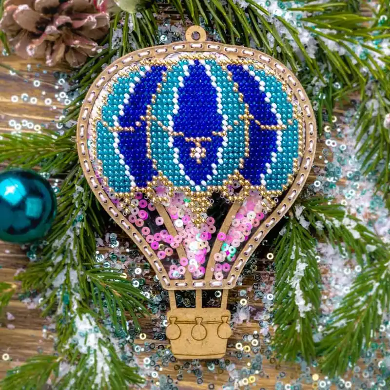 Trending Set for embroidery with beads on a plastic base FLPL-074