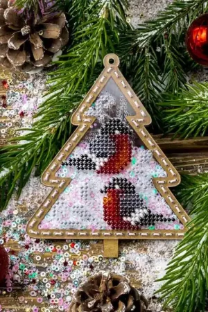 Top Rated Set for embroidery with beads on a plastic base FLPL-068