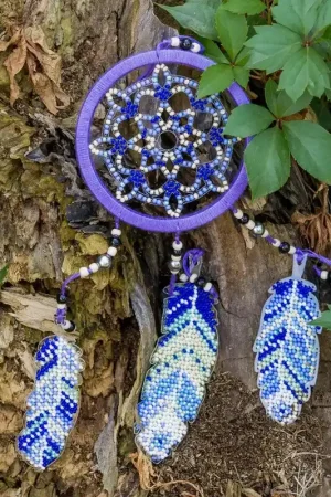 Order Now Set for embroidery with beads on a plastic base FLPL-032