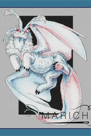 Dragon Moth - PDF Cross Stitch Pattern Top Rated