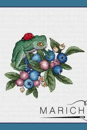 Frog - PDF Cross Stitch Pattern Secure Checkout