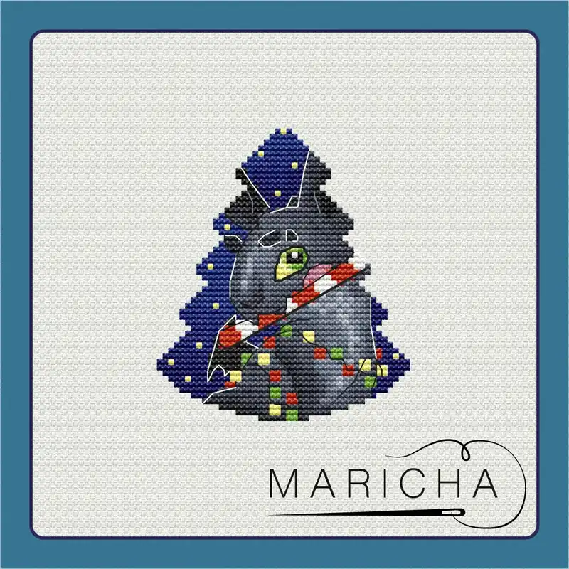 Don’t Miss Out Toothless - PDF Cross Stitch Pattern